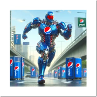 Pepsi Man 2.0 Posters and Art